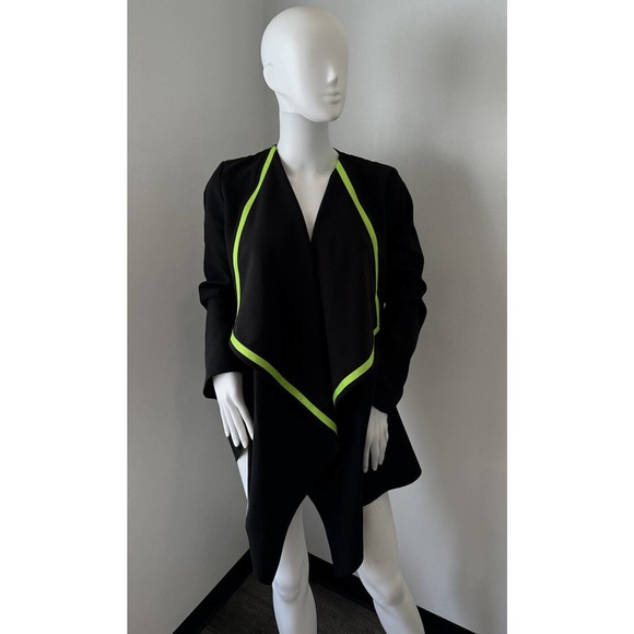 Seven Lab Women's Blazer - Black Glitter Jacket No.1 - Size Medium - NWT $398 - Picture 1 of 14